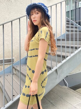 amisaさん（レディース・159cm）の夏コーディネート