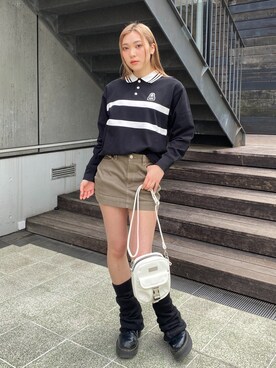 amisaさん（レディース・159cm）の春コーディネート