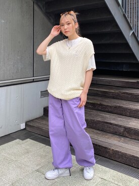 amisaさん（レディース・159cm）の春コーディネート