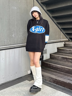 amisaさん（レディース・159cm）の冬コーディネート