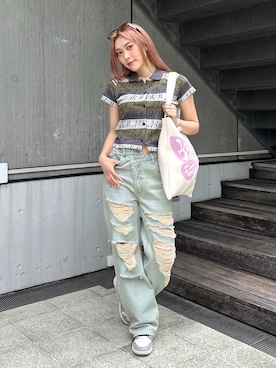 amisaさん(レディース・159cm)の夏コーディネート