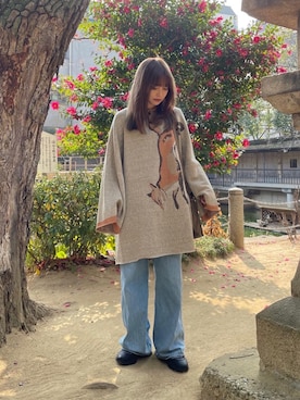 「SHINYAKOZUKA（シンヤコヅカ）のアイテム」を使った、Lilyeeさん（レディース・157cm）の冬コーディネート