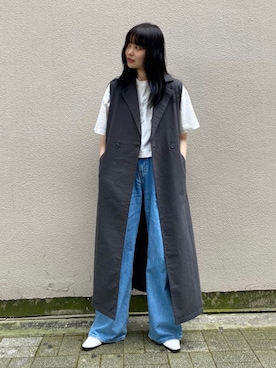 「Lui's（ルイス）のアイテム（シューズ）」を使った、Lilyeeさん（レディース・157cm）の夏コーディネート