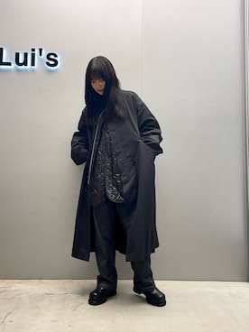 「Lui's（ルイス）のアイテム（その他アウター）」を使った、Lilyeeさん（レディース・157cm）の冬コーディネート