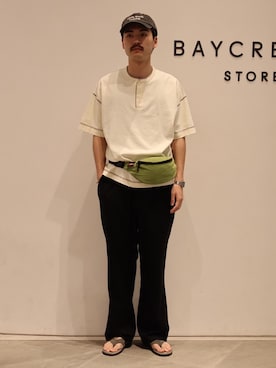 「JOURNAL STANDARD（ジャーナルスタンダード）のアイテム」を使った、jk090133さん（メンズ・181cm）の夏コーディネート