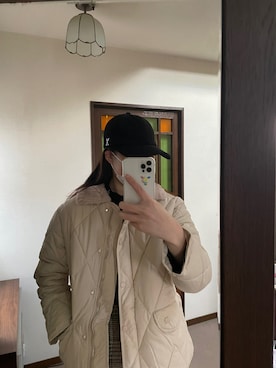「HOTPING（ホッピン）のアイテム」を使った、𝒽𝓊さん（レディース・165cm）の冬コーディネート