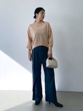 「BRIE LEON（ブリーレオン）のアイテム」を使った、babylonemizuhoさん（レディース・166cm）の冬コーディネート