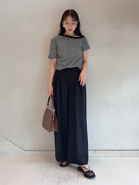 Mila Owenさん(レディース・158cm)の夏コーディネート