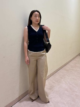 Mila Owenさん(レディース・155cm)の春コーディネート