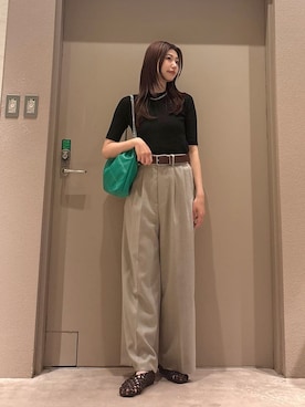 Mila Owenさん(レディース・169cm)の春コーディネート