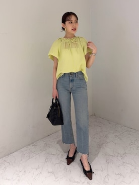 Mila Owenさん（レディース・158cm）の春コーディネート