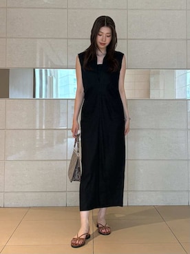 Mila Owenさん(レディース・169cm)の夏コーディネート