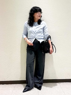 Mila Owenさん（レディース・157cm）の秋コーディネート