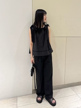 Mila Owenさん(レディース・163cm)の夏コーディネート