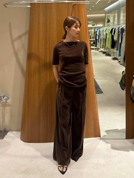 Mila Owenさん（レディース・155cm）の夏コーディネート