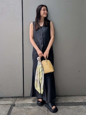 Mila Owenさん(レディース・156cm)の夏コーディネート