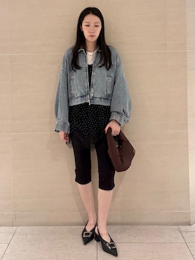 Mila Owenさん(レディース・160cm)の秋コーディネート
