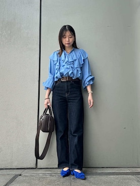 Mila Owenさん(レディース・153cm)の春コーディネート