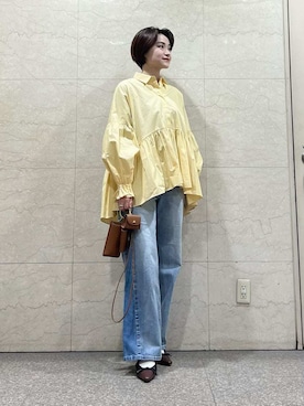 Mila Owenさん（レディース・165cm）の春コーディネート