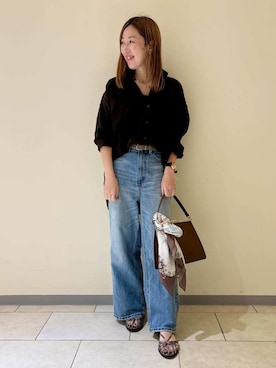 Mila Owenさん(レディース・154cm)の夏コーディネート
