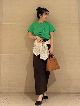 Mila Owenさん（レディース・155cm）の春コーディネート