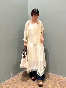 Mila Owenさん(レディース・162cm)の夏コーディネート