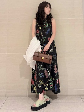 Mila Owenさん(レディース・155cm)の夏コーディネート