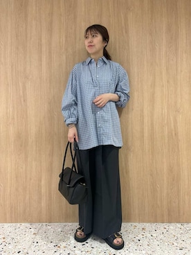 「BBQ」｜Mila Owenさん（レディース・161cm）の夏コーディネート