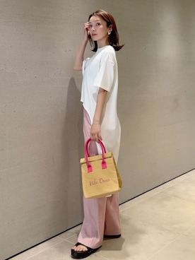 Mila Owenさん(レディース・159cm)の春コーディネート