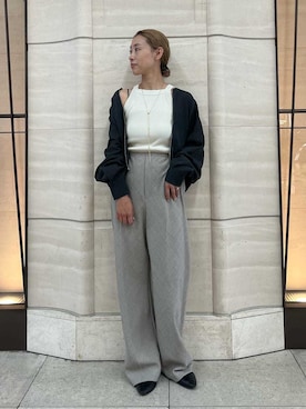 Mila Owenさん（レディース・158cm）の夏コーディネート