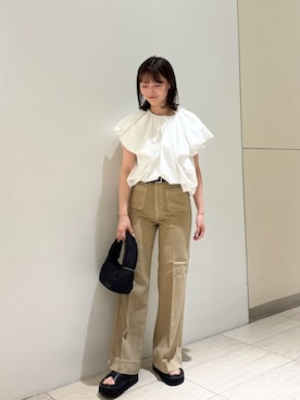 Mila Owenさん(レディース・163cm)の夏コーディネート