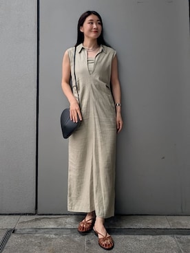 Mila Owenさん(レディース・156cm)の夏コーディネート