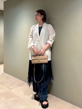 Mila Owenさん(レディース・163cm)の春コーディネート
