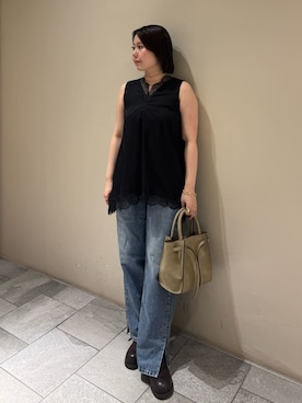 Mila Owenさん(レディース・163cm)の夏コーディネート