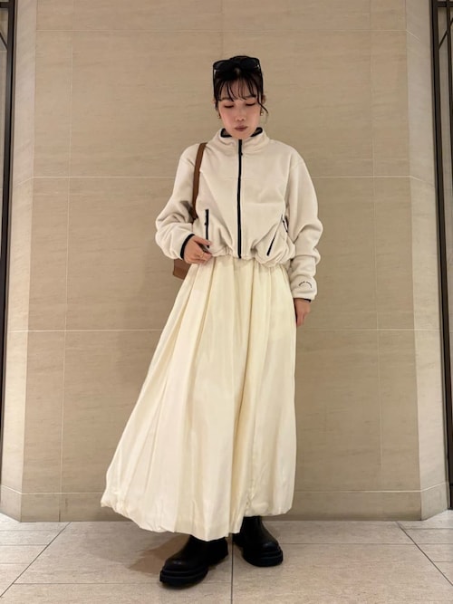 コンパクトサイズフリースブルゾン（ブルゾン）｜Mila Owen（ミラ