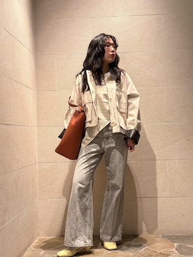 Mila Owenさん(レディース・155cm)の春コーディネート