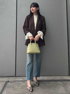 Mila Owenさん(レディース・162cm)の夏コーディネート