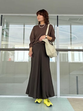 Mila Owenさん（レディース・160cm）の春コーディネート