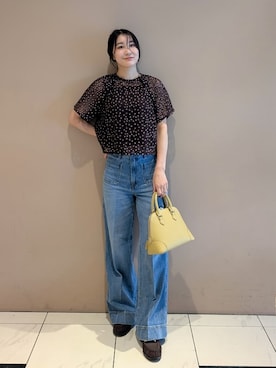 Mila Owenさん(レディース・156cm)の夏コーディネート