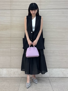 Mila Owenさん(レディース・162cm)の夏コーディネート