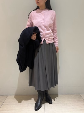 Mila Owenさん(レディース・161cm)の冬コーディネート