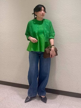 Mila Owenさん(レディース・157cm)の冬コーディネート