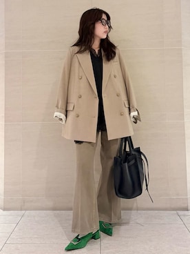 Mila Owenさん(レディース・155cm)の秋コーディネート