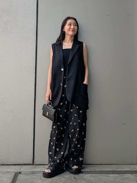 Mila Owenさん(レディース・156cm)の夏コーディネート