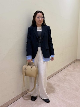 Mila Owenさん(レディース・155cm)の春コーディネート