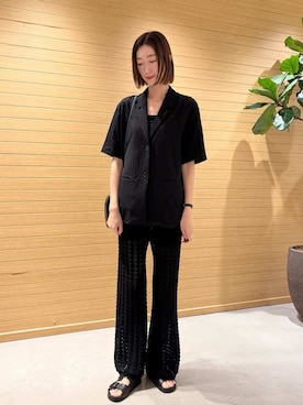 Mila Owenさん(レディース・175cm)の夏コーディネート