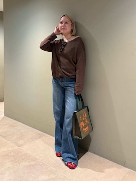 Mila Owenさん(レディース・163cm)の春コーディネート