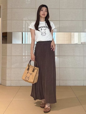 Mila Owenさん(レディース・169cm)の夏コーディネート