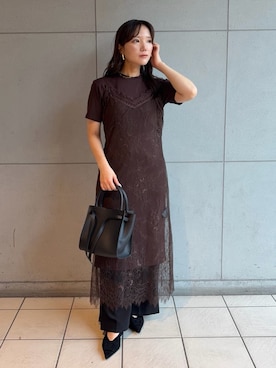 Mila Owenさん(レディース・159cm)の夏コーディネート