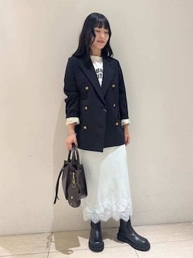 Mila Owenさん(レディース・163cm)の秋コーディネート